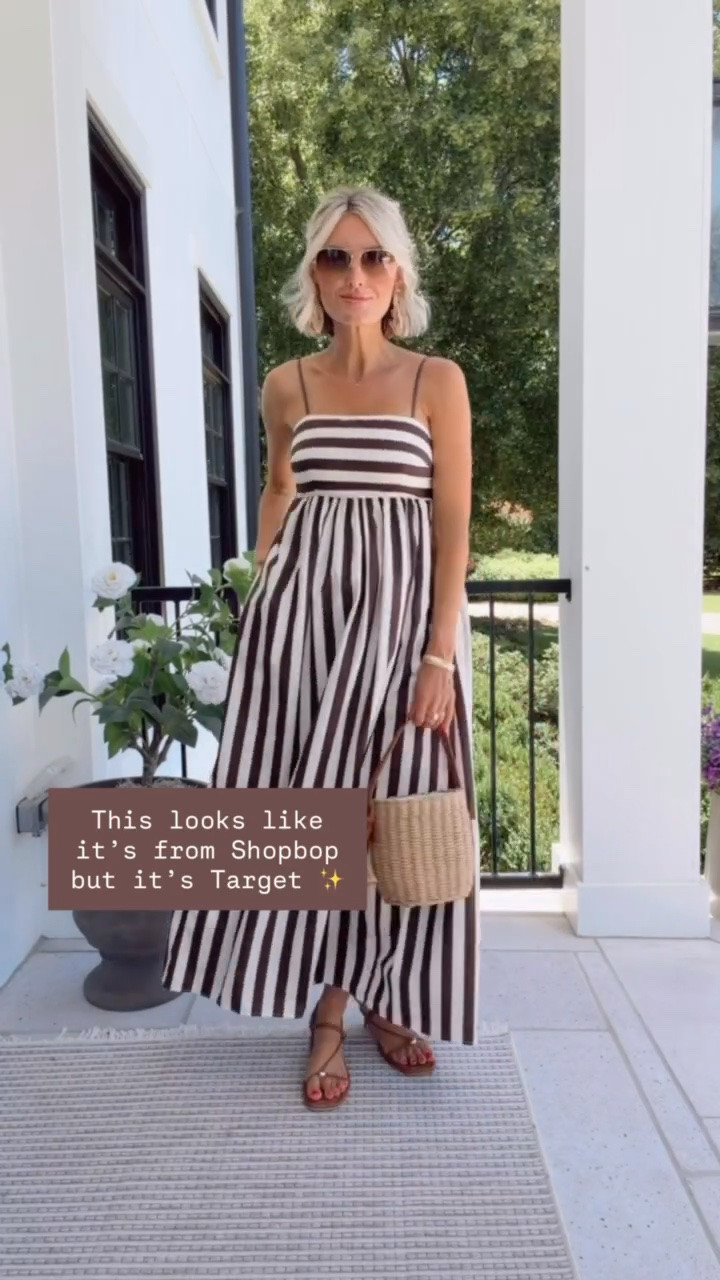Cannot get over this maxi 😍 the perfect throw & go for summer! Wearing XS.

Loverly Grey, Target find, Target fashion, striped maxi dress, summer dress

#LTKootd #LTKSeasonal