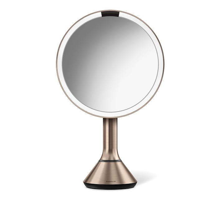 simplehuman® 8" Brightness Control Mirror, Rose Gold | Pottery Barn (US)
