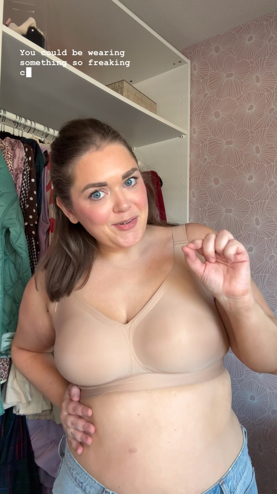 Best wireless bra wearing xl 

#LTKPlusSize