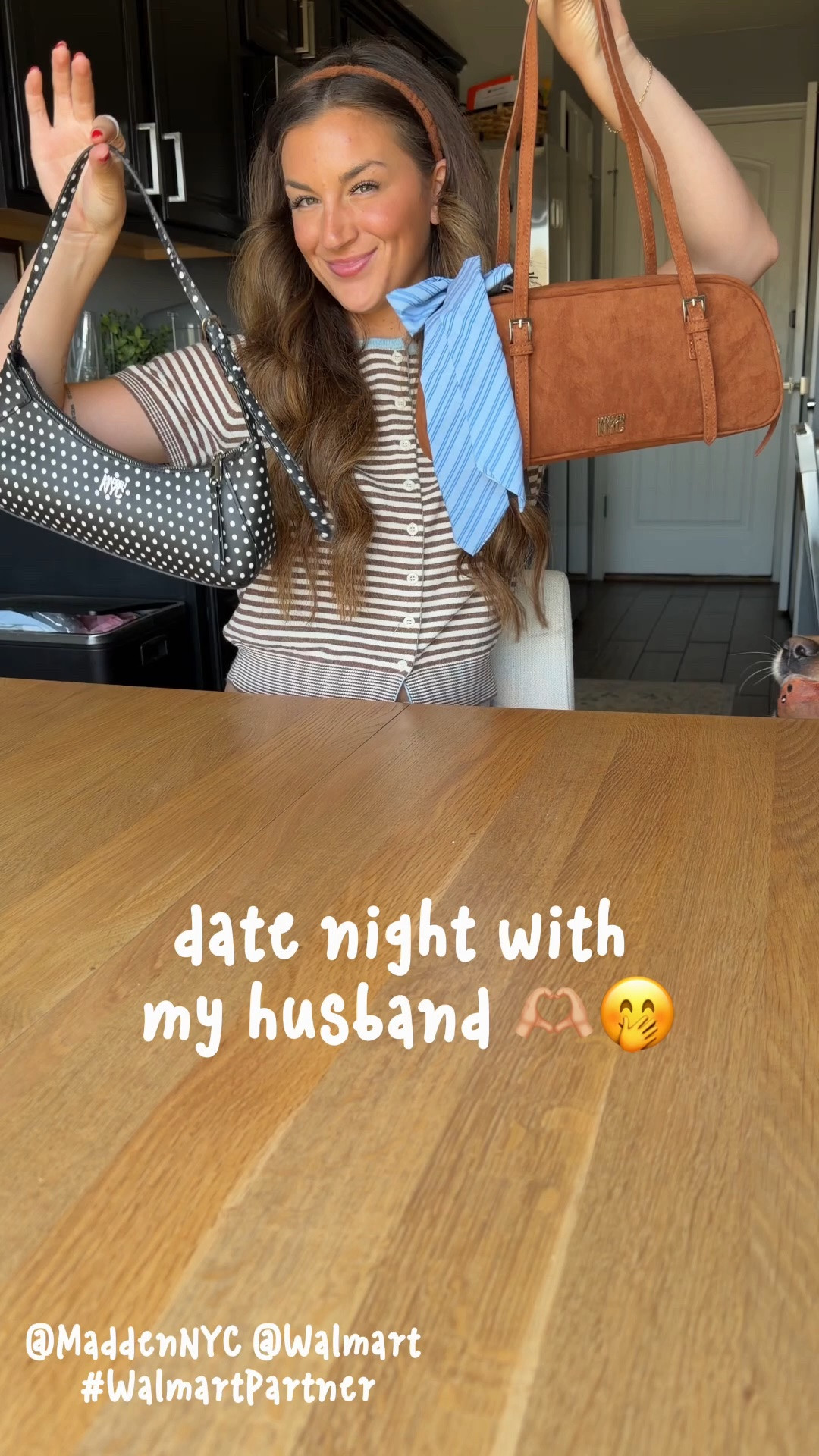 #WalmartPartner 🤎 I partnered with Walmart and Madden NYC for this campaign, and what better way to celebrate surviving the first week of school than a date night with my husband?!



After a LONG week of teaching, I was more than ready to swap my teacher bag for my date night bag. 😂 I found the cutest Madden NYC pieces at Walmart, and they were the perfect addition to my look!



I linked everything on LTK so you can shop my finds! 👜✨



@walmart #maddennyc