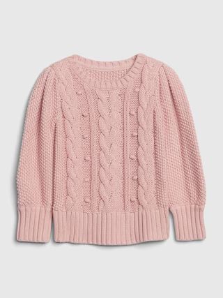 Toddler Cable Knit Sweater | Gap (US)