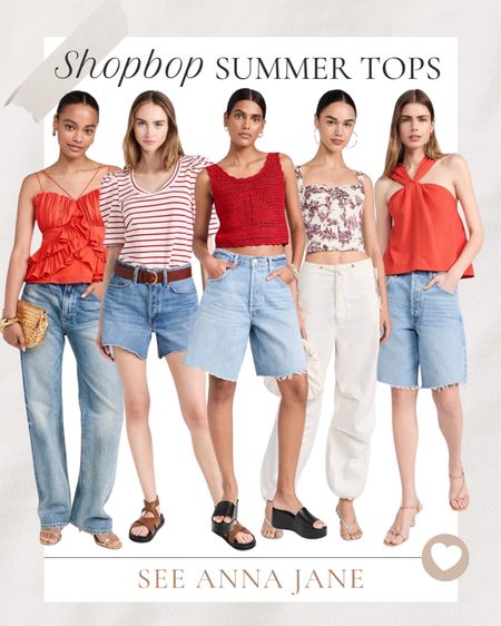 Shopbop Summer Tops 🌸

new arrivals // summer style // summer tops // shopbop // summer fashion // summer outfits // summer outfit inspo

#LTKSeasonal #LTKStyleTip