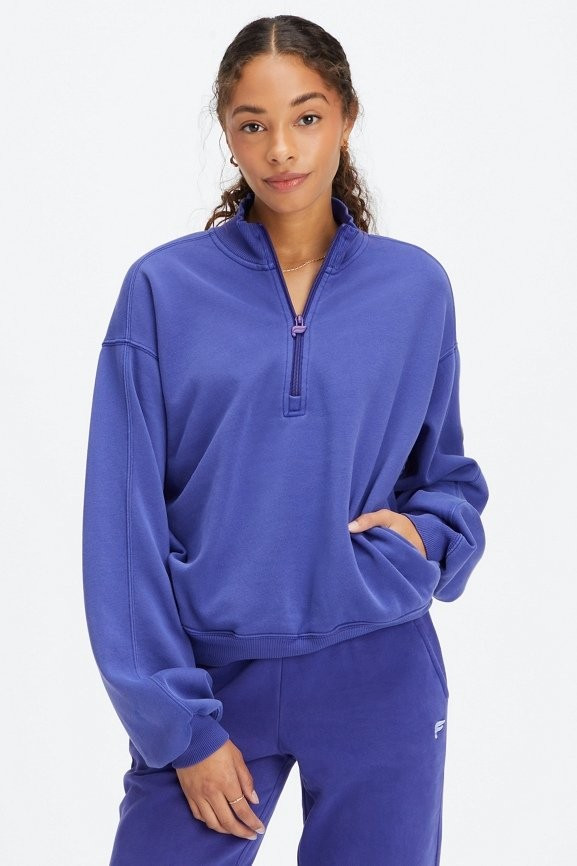 Forever Fleece 1/2 Zip Sweatshirt | Fabletics - North America