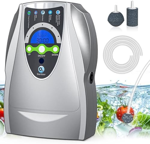 VTAR Ozone Machine, 500mg/h Multipurpose Ozone Machine Purify Air, Water, Fruits, Vegetables, Too... | Amazon (US)