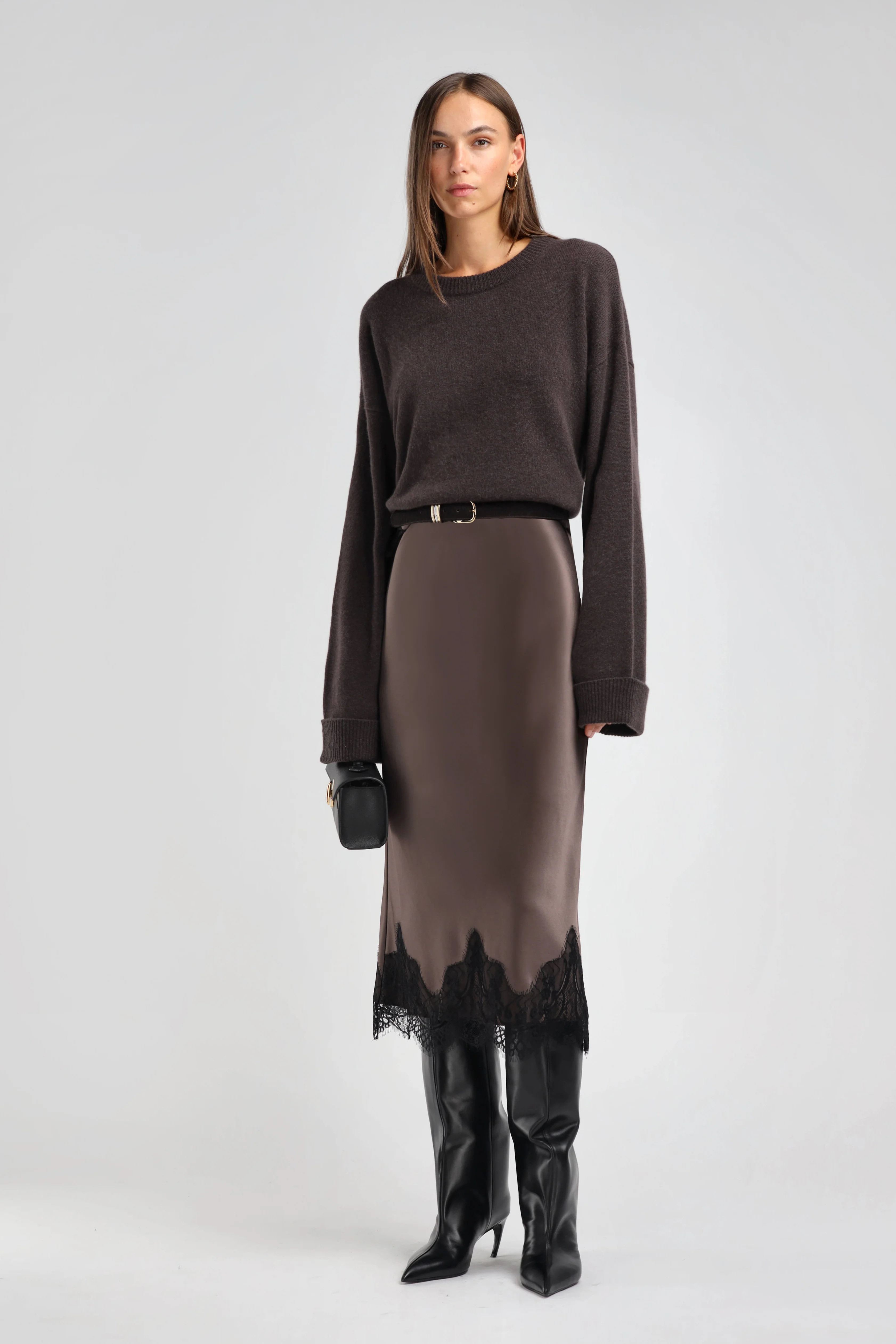 Gürtel Velin in Brown Pony | ANITA HASS