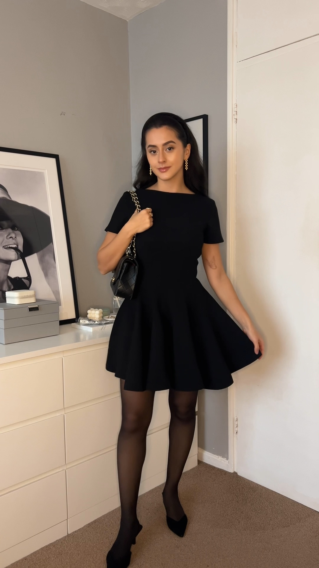 Christmas day outfit idea ✨🎄

#partyweardress #holidayoutfits #blackdress #grwm #newyearsoutfit #classicstyle 

#LTKpartywear #LTKeurope