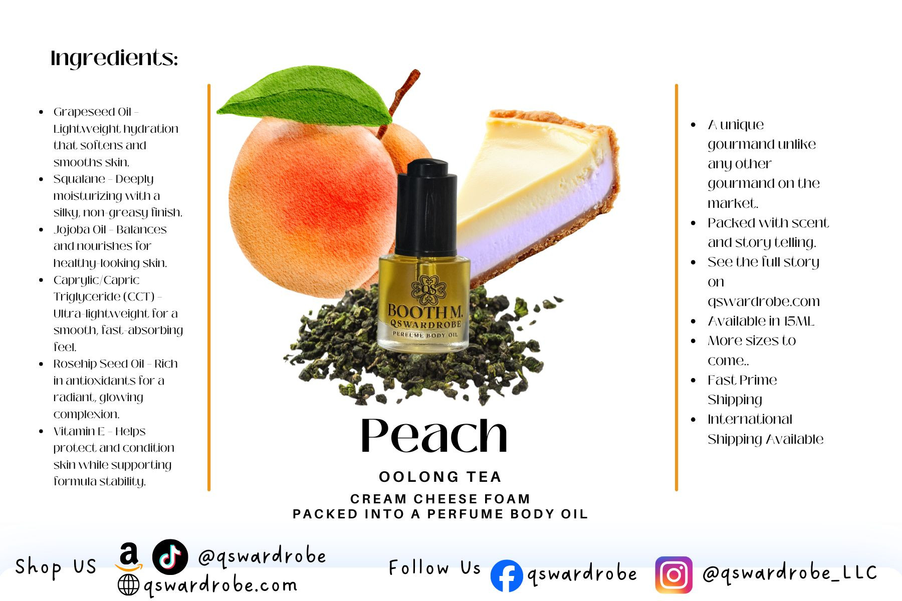 [AD] I kept thinking about peach oolong tea and how it hits
soft, a little sweet, a little creamy
so I built it into something you can wear.

#peachoolong #gourmandperfume #fragranceinspo #indieperfume #sweetnotes #tealovers #scentstory 

 #LTKselfcare #LTKvlog #LTKBeauty