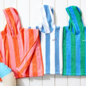 Cabana Stripe Kids Cover Up | Mark and Graham