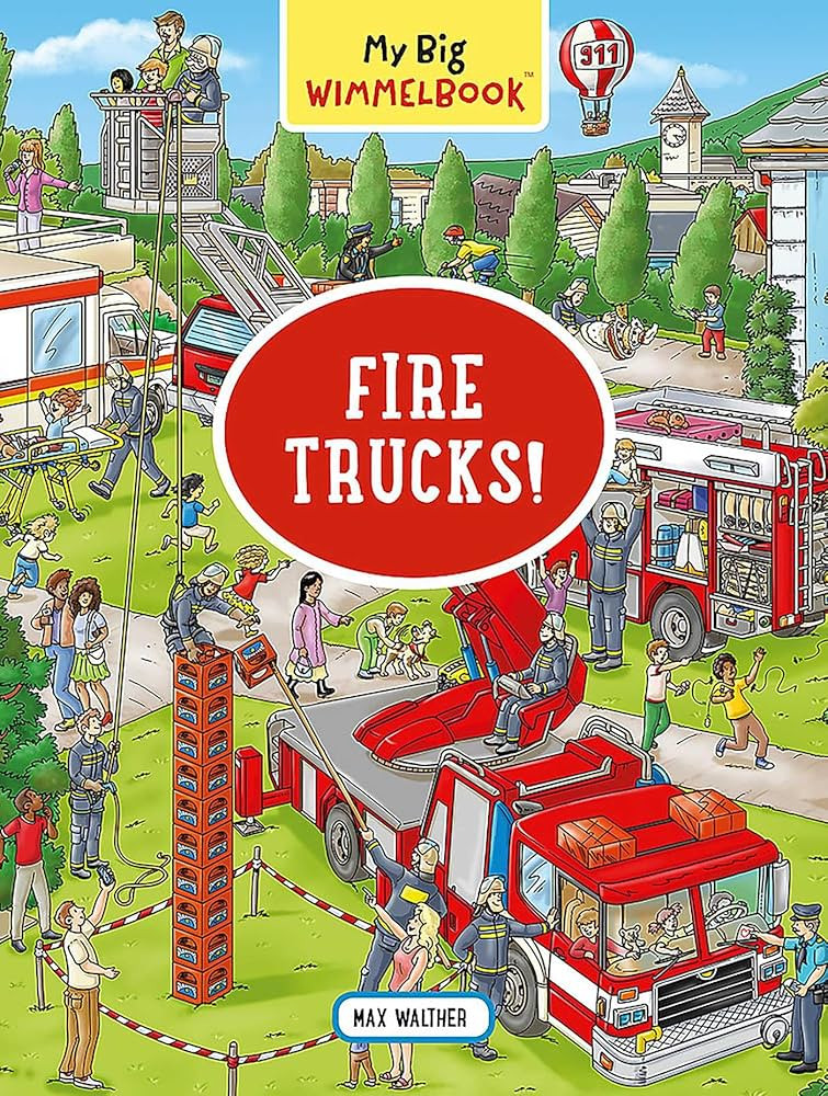 My Big Wimmelbook―Fire Trucks! | Amazon (US)