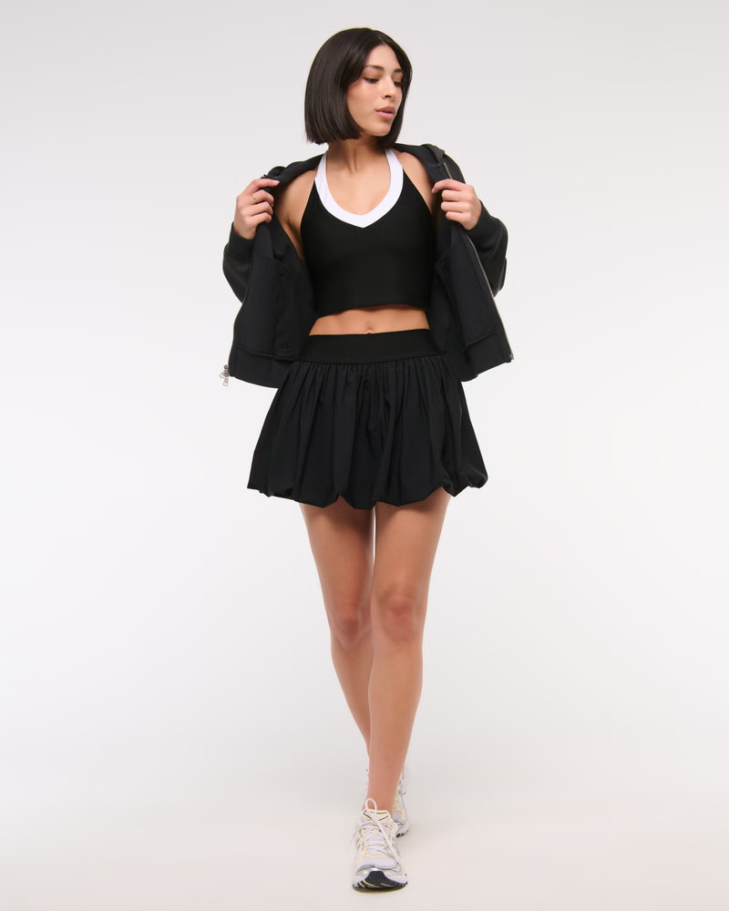 Women's YPB motionTEK Bubble Hem Mini Skirt | Women's Active | Abercrombie.com | Abercrombie & Fitch (US)