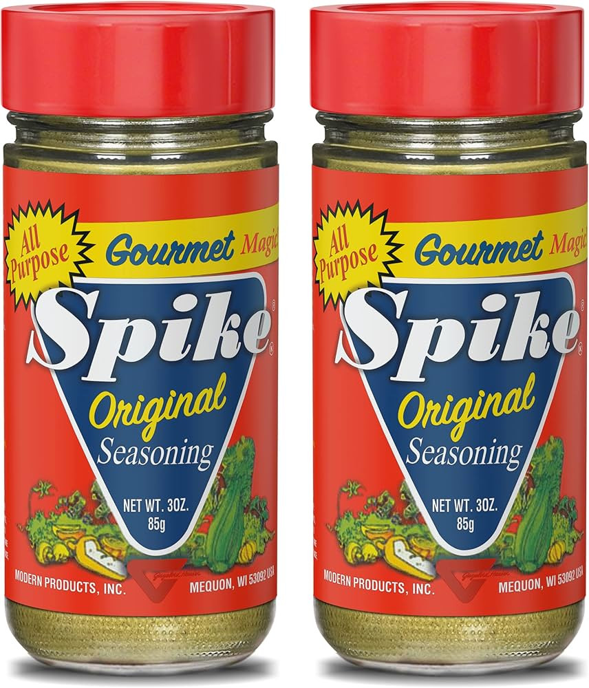 Spike Original All-Purpose Seasoning Salt, Herb, Veggie & Spice Blend 2-Pack – MSG-Free Seasoni... | Amazon (US)