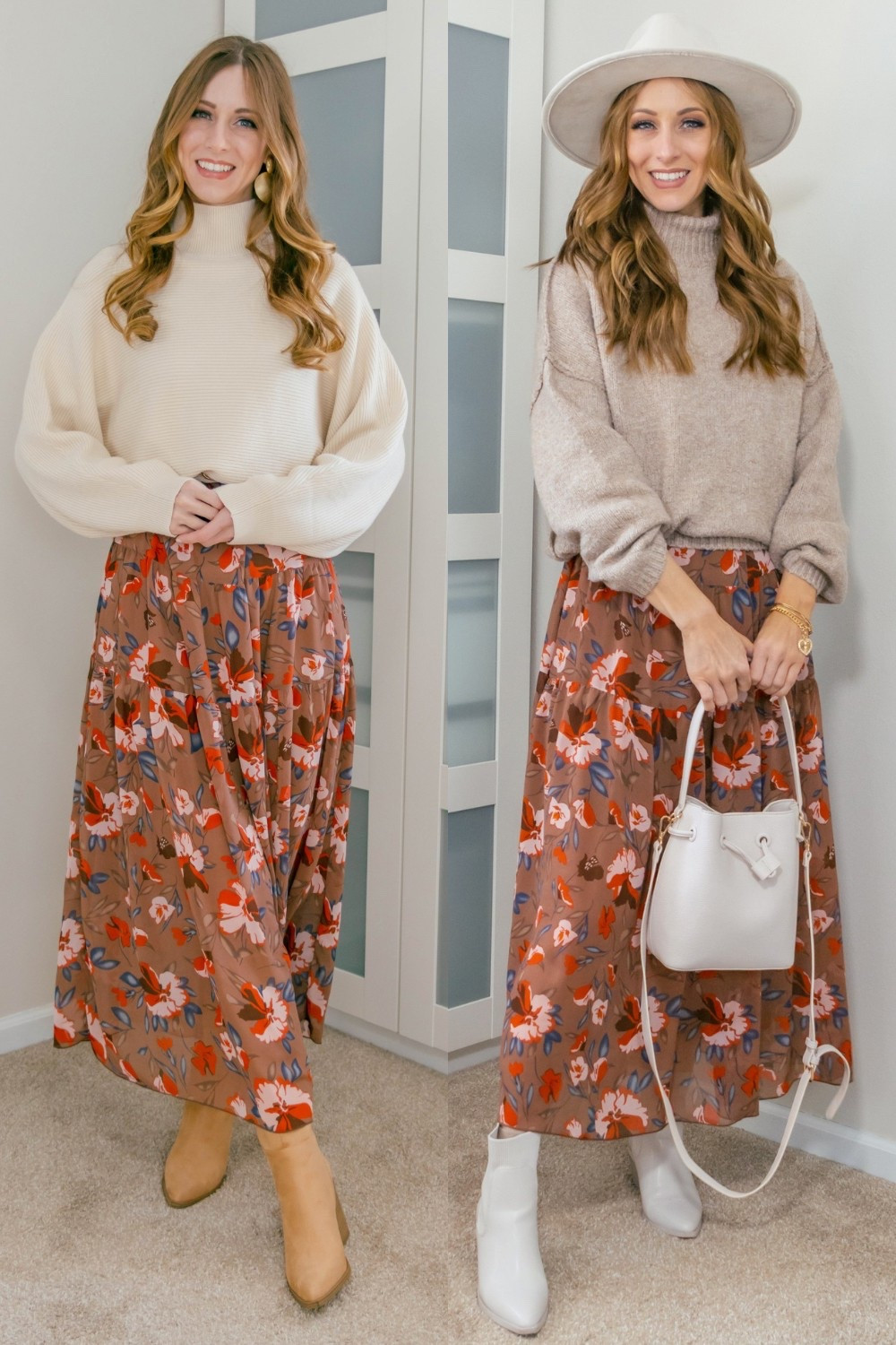 When you’re about ready for spring, but it’s still technically winter, you pop a sweater over the floral dress 🙌🏻🌸🌷
I’m wearing a size small in the dress in the brown color option.



#LTKFindsUnder50 #LTKSeasonal #LTKStyleTip