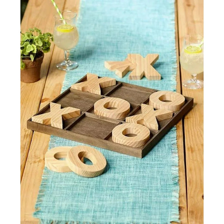 Jumbo Wood Indoor/Outdoor Games-Tabletop Tic-Tac-Toe | Walmart (US)