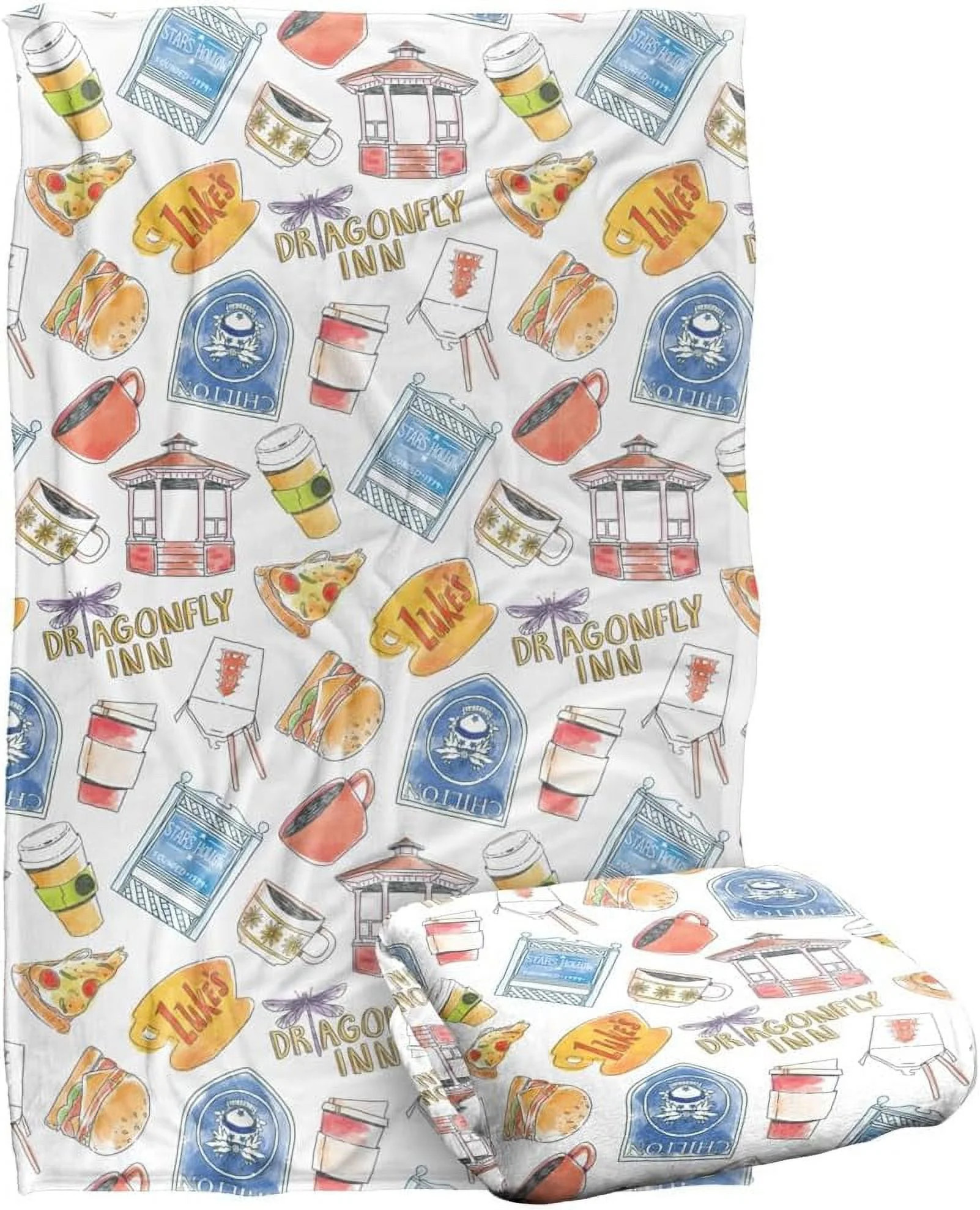 Gilmore Girls Blanket, 50"x60" Dragonfly Inn and Lukes Silky Touch Super Soft Throw Blanket 05 - ... | Walmart (US)