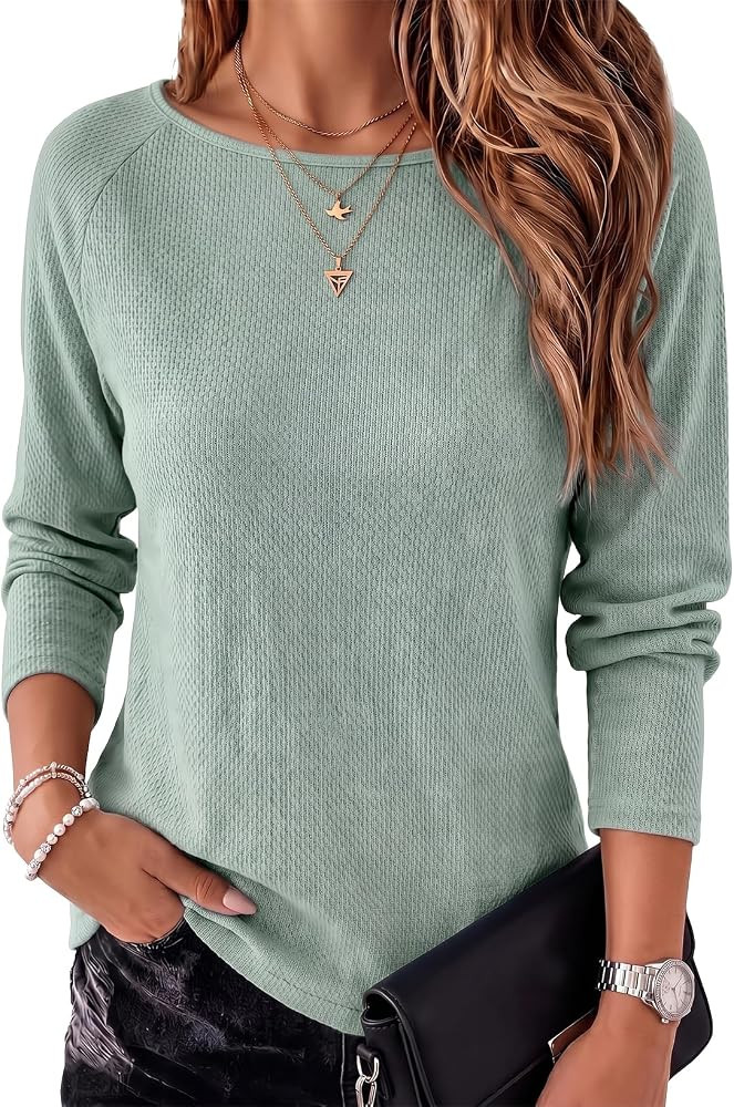 Acelitt Women\u2018s Casual Fall Tops,S-XXL | Amazon (US)