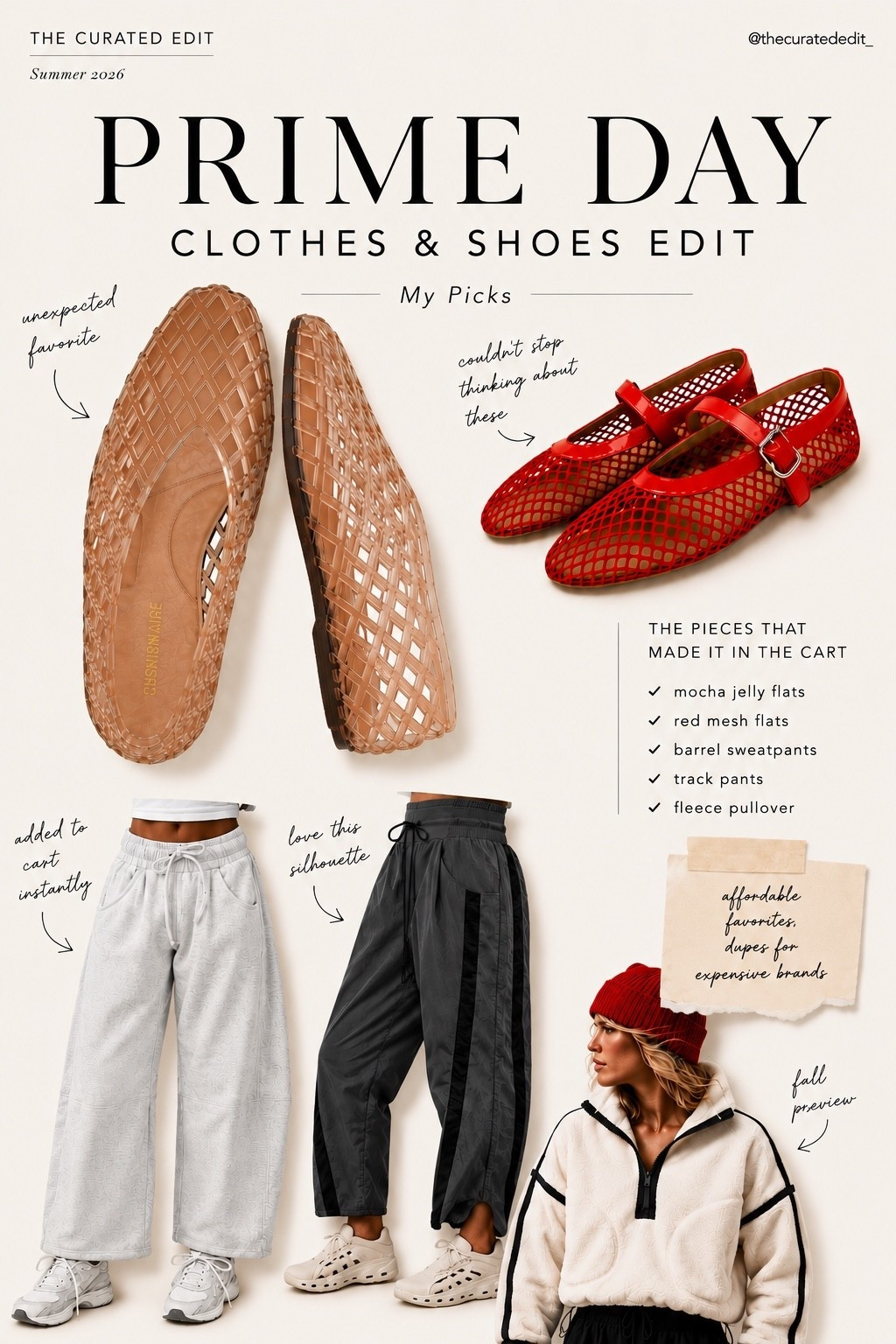 The pieces that made it into my cart.

A few favorites. A few expensive-looking dupes. All Prime Day pricing.

#LTKSale #PrimeDayFinds #AmazonFashion #EditorPicks #AffordableLuxury #FashionFinds #TheCuratedEdit_

#LTKmomlife #LTKSaleAlert #LTKootd