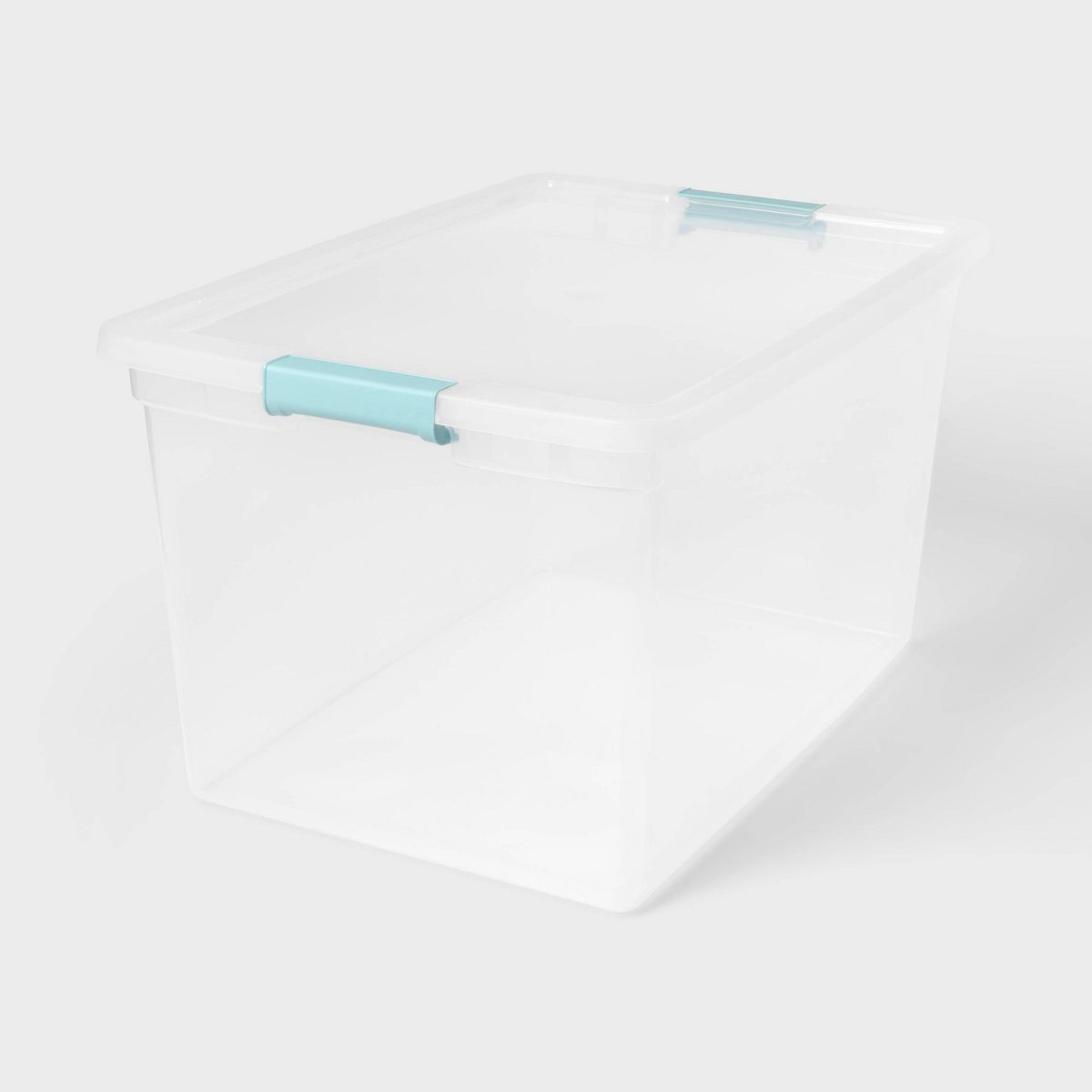 66qt Clear Storage Bin with Latches - Brightroom™ | Target
