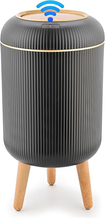 Pukomc Smart Sensor Wastebasket, Convenient and Hygienic Easy to Use, Technology Sensor Waterproo... | Amazon (US)