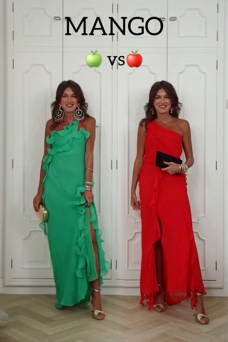 Green & Red Maxi Dress ❤️👗💚Linked below to shop ⬇️

#LTKWedding #LTKFestival #LTKParties