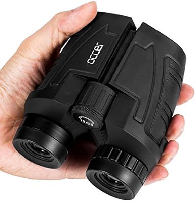 Occer 12x25 Compact Binoculars with Low Light Night Vision, Large Eyepiece Waterproof Binocular f... | Amazon (US)