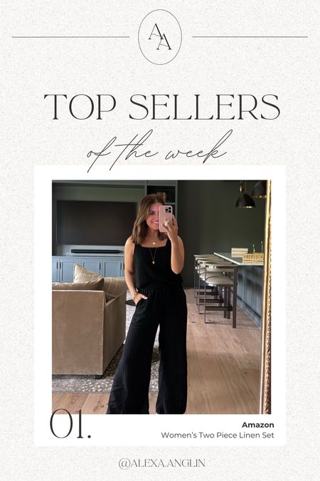 Top sellers of the week— women’s two piece linen set from Amazon 

#LTKStyleTip #LTKFindsUnder50 #LTKSaleAlert