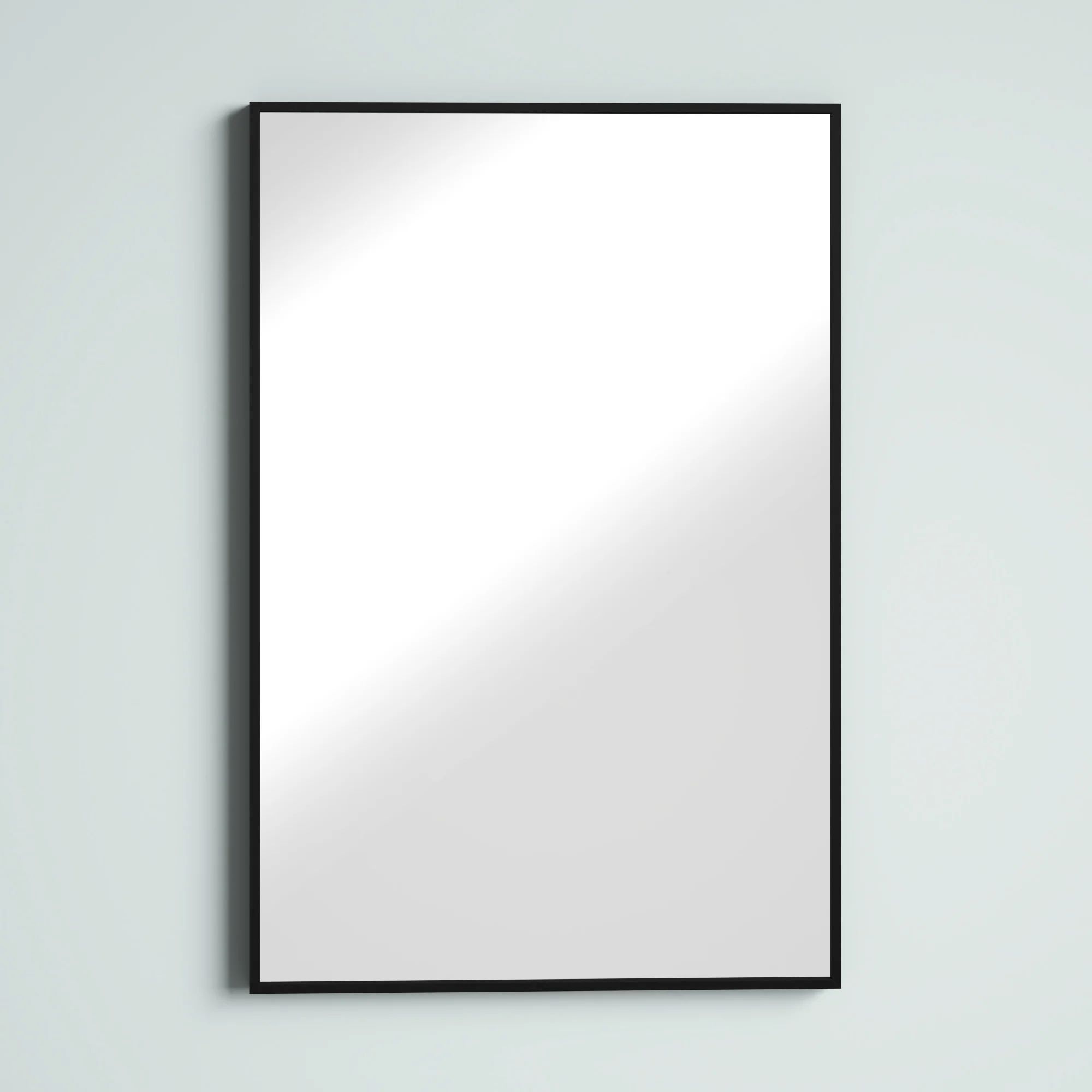 24"x 36" Modern Wall-Mounted Bathroom/Vanity Mirror | Wayfair North America