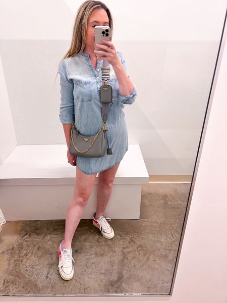 Denim dresses are on trend!

Denim shirtdress. Denim dress. Spring dress. Prada crossbody. Nike sneakers. Nordstrom dress. 

#LTKfindsunder100 #LTKstyletip #LTKSeasonal