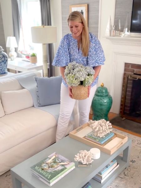 Spring decor I’m loving right now…
Cane vase, blue throw blanket, blue raffia coffee table, raffia and lacquer tray, coffee table books, our pottery barn sofa and more…

#serenaandlily #potterybarn

#LTKFind #LTKhome #LTKSeasonal
