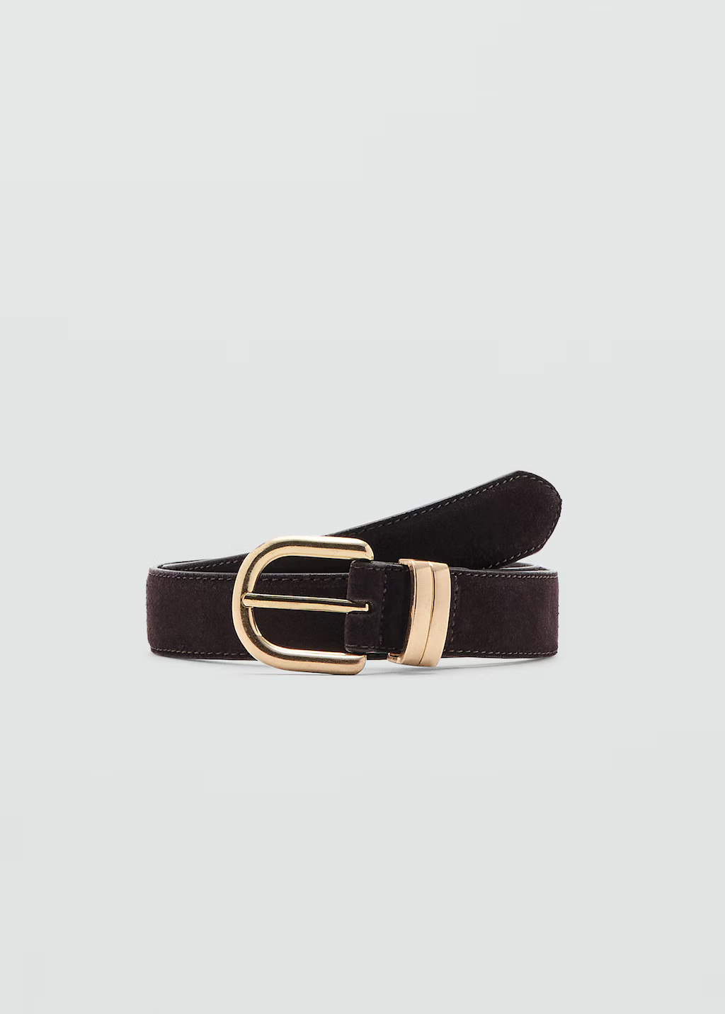 Suede leather belt | Mango (US/MX/AU)
