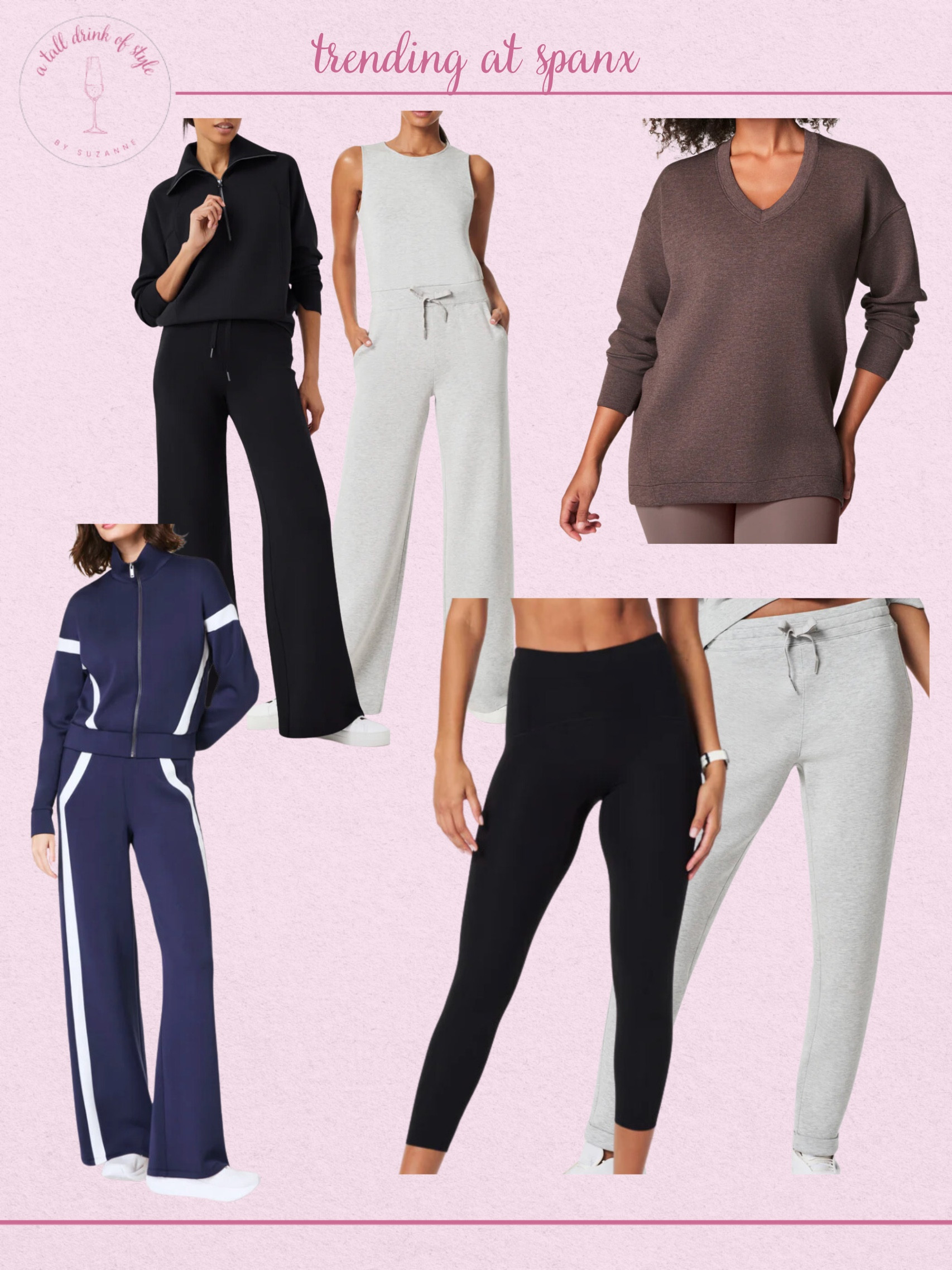 Currently trending at Spanx
AirEssentials booty boosting leggings track suit

ver 50 fashion, tall fashion, workwear, everyday outfits, timeless outfits, Classic Outfits

Holiday party outfit, holiday dress, winter outfit, travel outfit, gift guide, gift guide for her, gift guide for him, stocking stuffers, Christmas decor, Christmas tree

#LTKOver40 #LTKStyleTip #LTKTravel