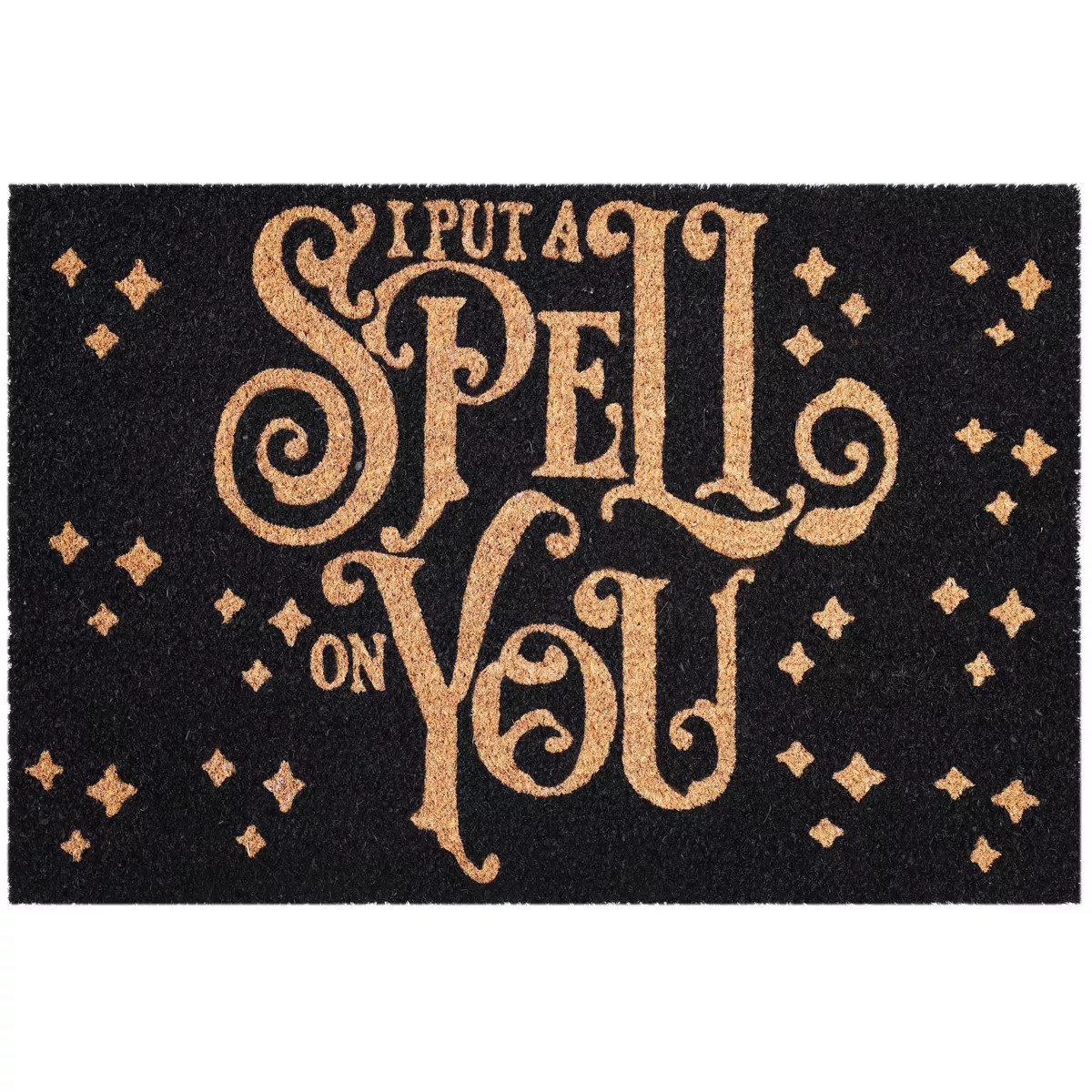 1'3"x2' Halloween Rectangle Indoor Outdoor Use Door Mat Spell On You - Bullseye's Playground™ | Target