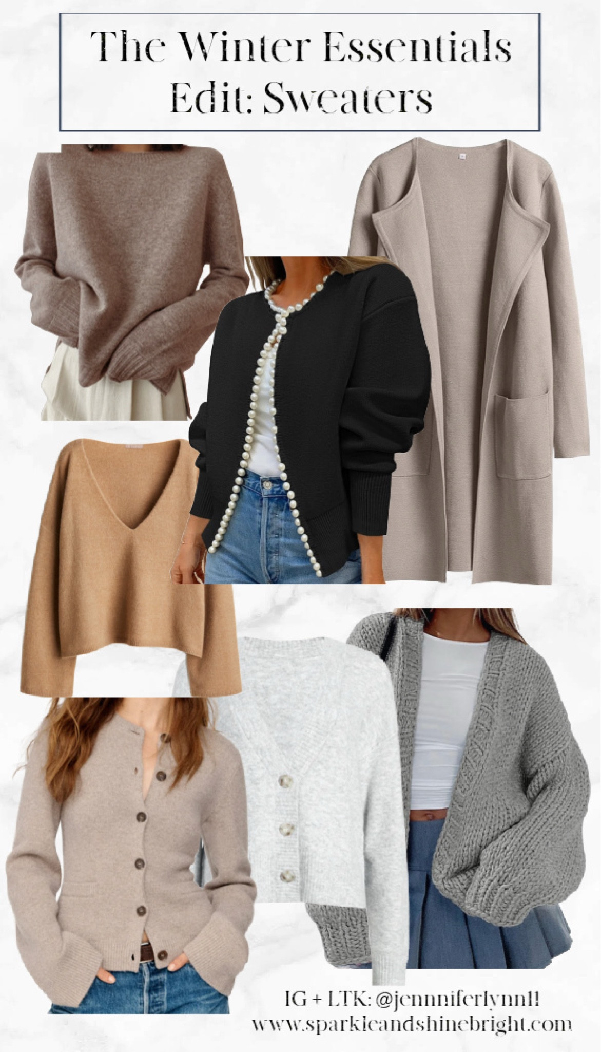 Winter is here. So today I'm bring you The Winter Essentials Edit, which is a curated list of products // things that will help you have a great Winter season!

First up- Sweaters. 

#LTKSeasonal #LTKStyleTip #LTKFindsUnder100