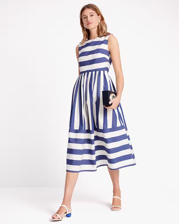 Awning Stripe Tie-waist Dress | Kate Spade (US)