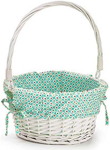 Dibsies Colorful Dots Easter Basket (Teal Unpersonalized) | Amazon (US)