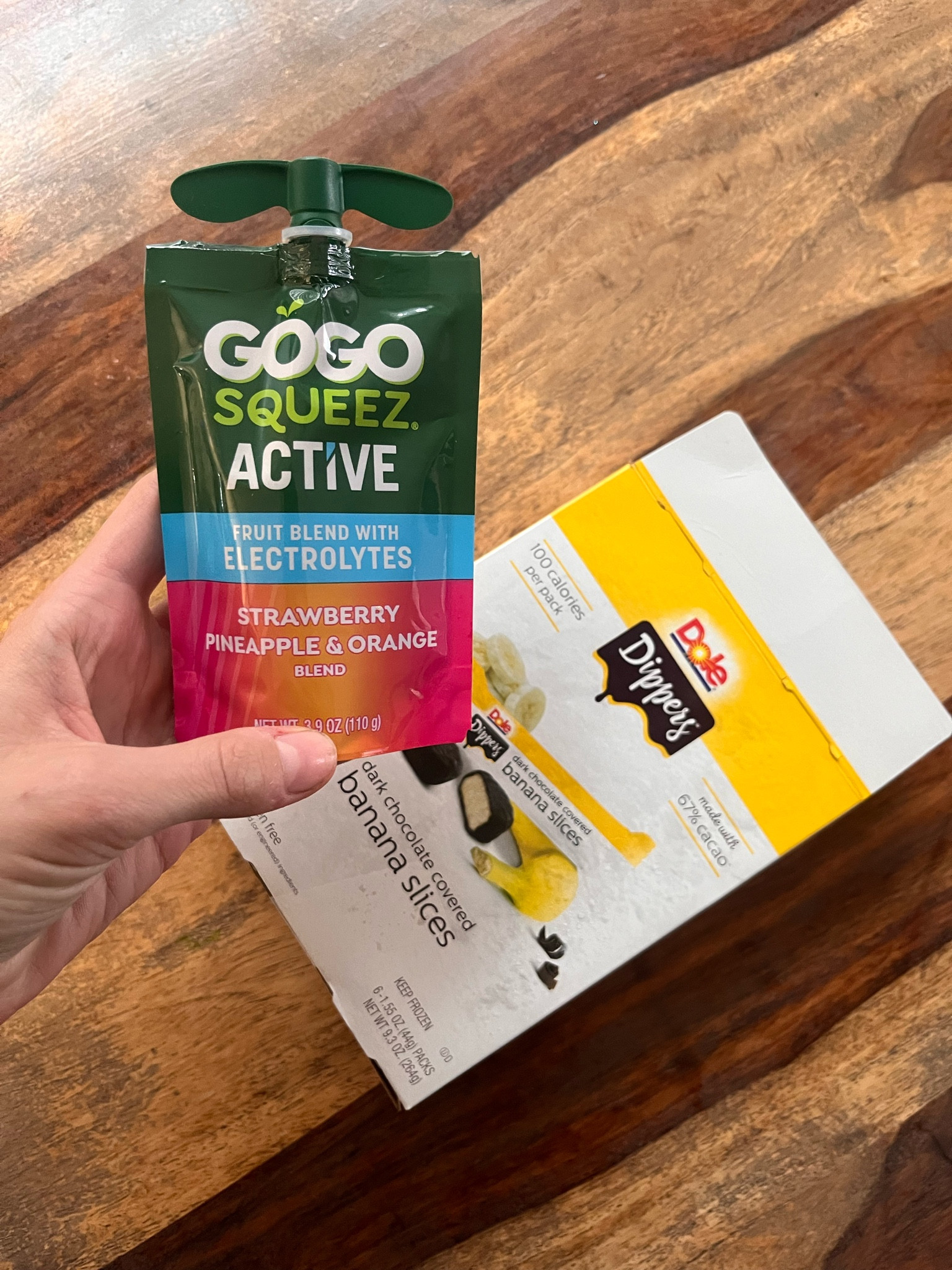 Two new pediatric dietitian snack finds that are appropriate for 24 months + 

The dole banana dippers would be a yummy and lower added sugar snack and the electrolyte pouches could be great for when your kids are out in the sun for long hours. 

#LTKBaby #LTKKids #LTKFamily