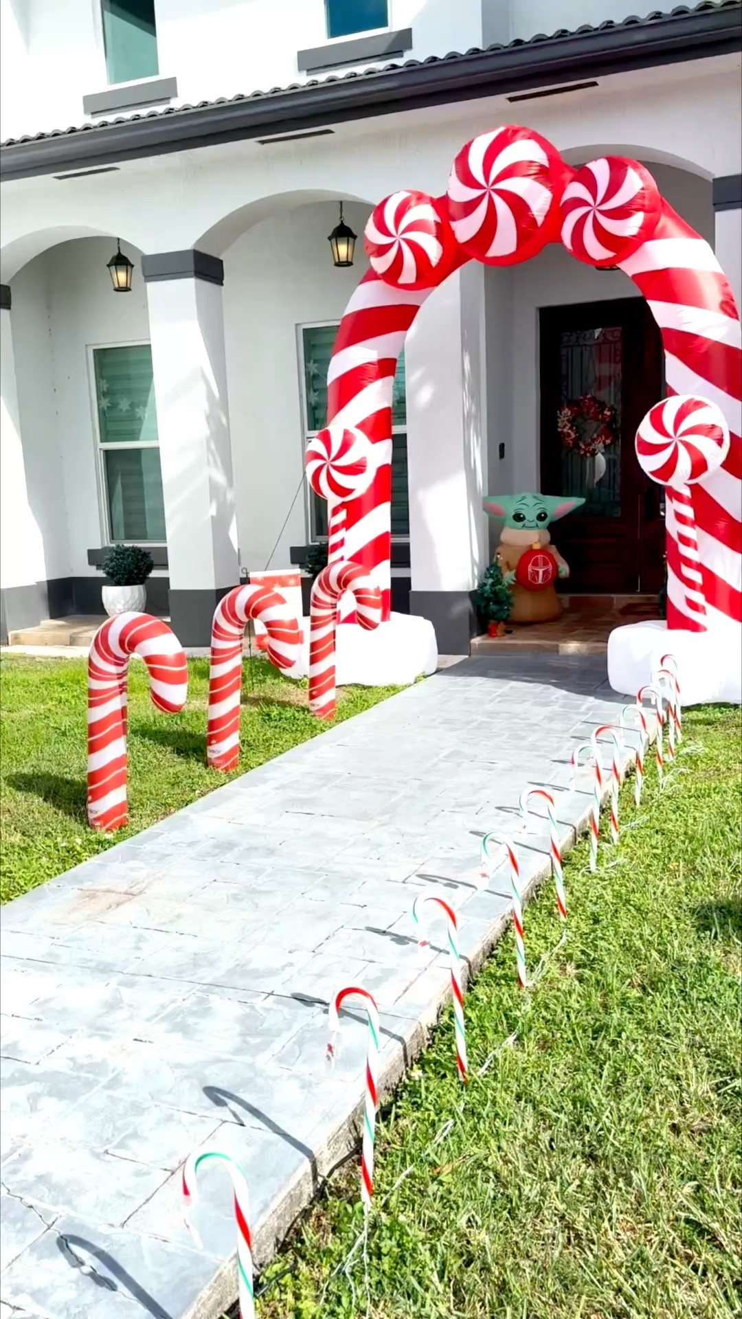Our candy cane wonderland is ready for Santa 🎅 

We bought q few new pieces from Amazon and Funboy to bring this together 🍬 

Christmas decorations l holiday decorations l outdoor decorations l outdoor Christmas decorations l outdoor holiday decorations 

#LTKHome #LTKSeasonal #LTKHoliday