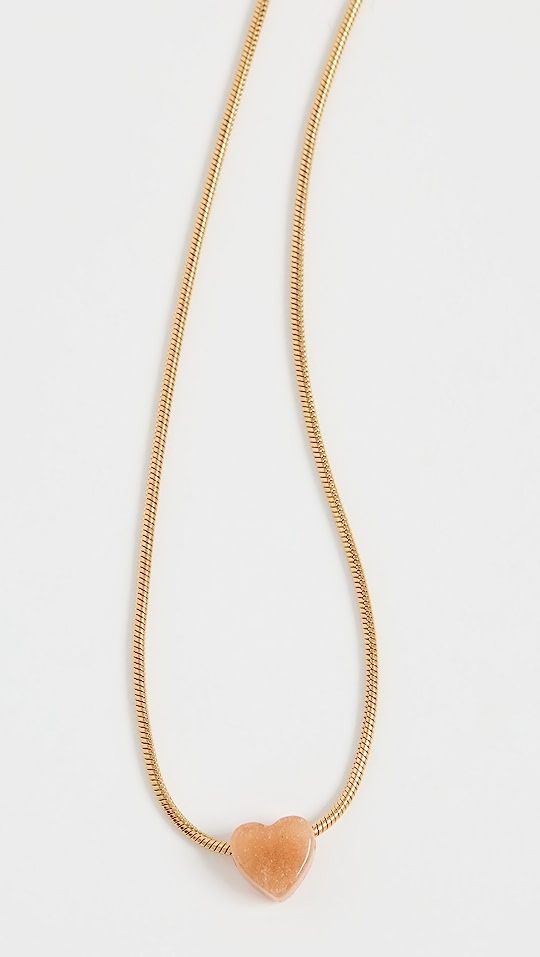 Stone Heart Necklace | Shopbop