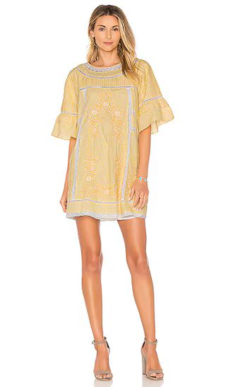 Free People Sunny Day Dress in Yellow | Revolve Clothing (Global)