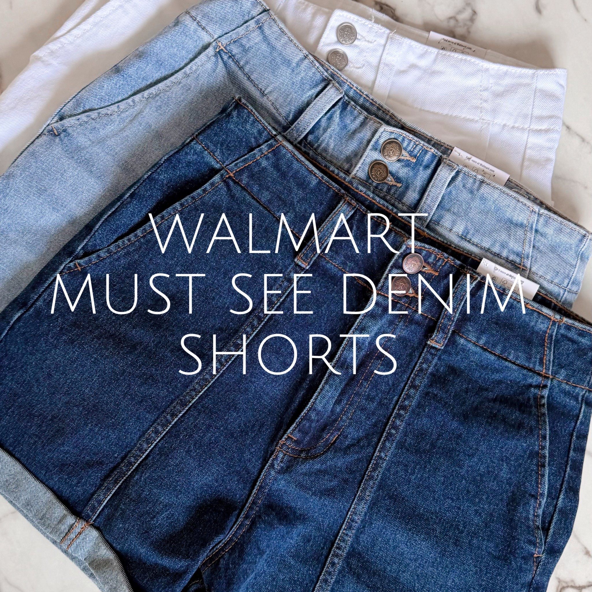 ✨Scroll to shop✨ THE $18 denim shorts you’re going to wish you grabbed sooner 👀

I found the perfect pair at Walmart and I’m not even exaggerating… the fit, the wash, the price, it’s all too good. These are the kind of shorts you’ll reach for on repeat all spring and summer.

If between sizes, size up! 

Follow @styledinasnap_ for more affordable finds you’ll actually wear 💛

Are you a denim shorts girl or do you usually skip them?!

#Walmart #Walmartstyle

#LTKSeasonal #LTKOver40