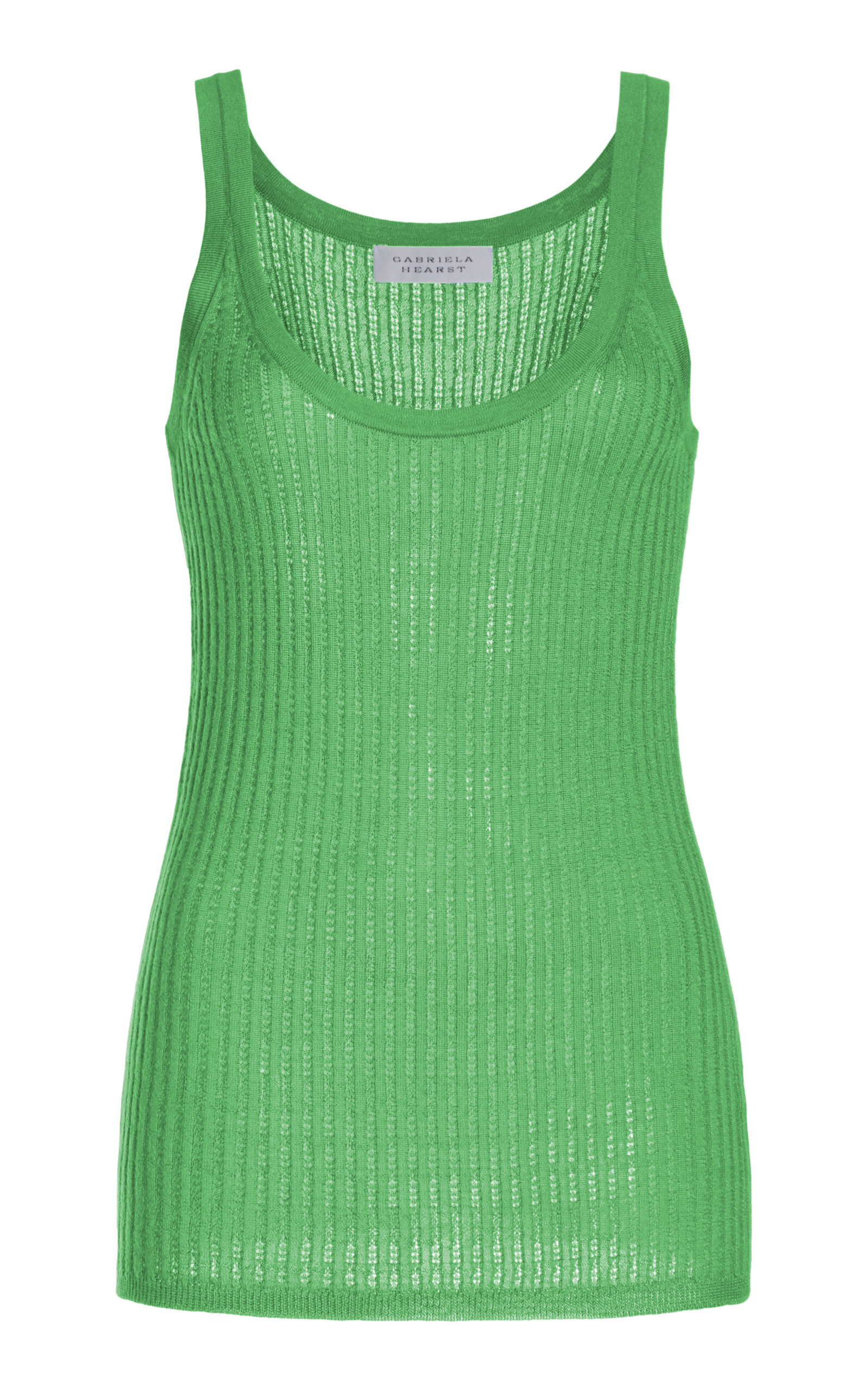 Nevin Pointelle-Knit Cashmere-Silk Tank Top | Moda Operandi (Global)