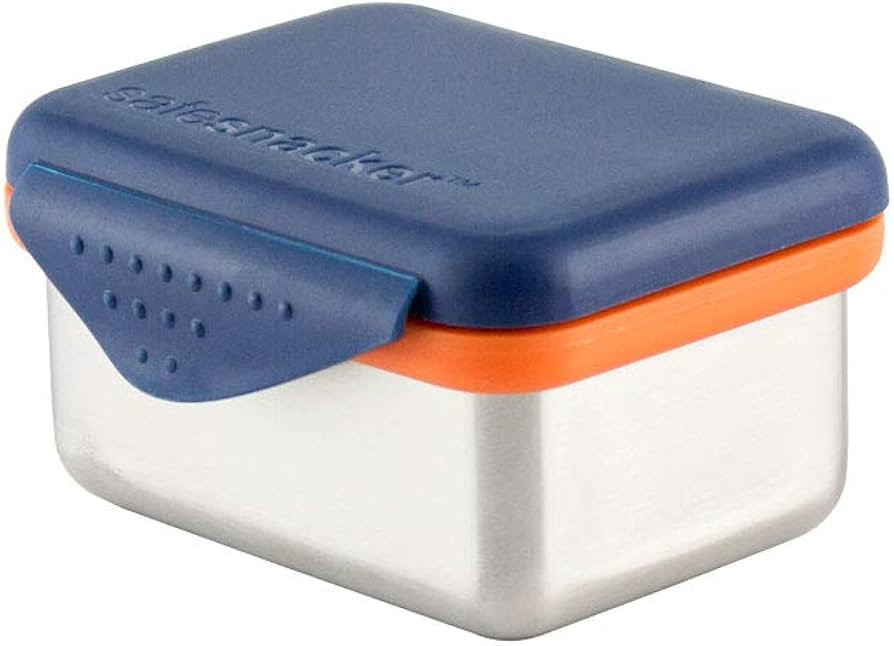 Kid Basix Safe Snacker, Reusable Stainless Steel Lunchbox Container for Kids & Adults, Reusable F... | Amazon (US)