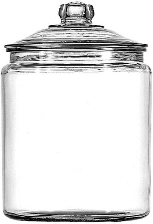 Anchor Hocking Heritage Hill Glass 0.5 Gallon Storage Jar, Set of 1 | Amazon (US)