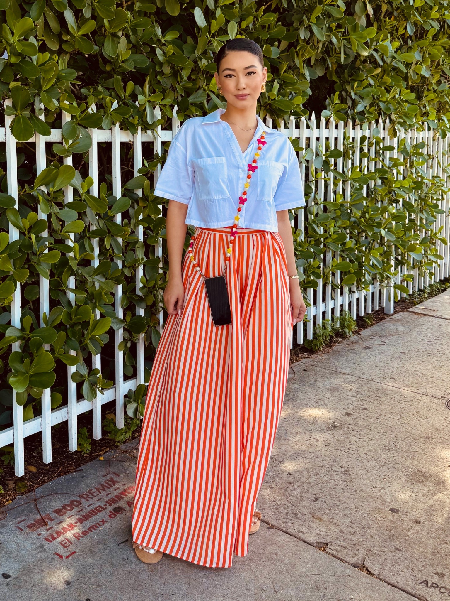 Loving the colors, nature and peace of Miami. Wearing my favorite stripe and colored pants from Windsor 🌴✨🌞 They are already sold out but here are some similar and great adds to your summer wardrobe:

#LTKStyleTip #LTKSummerEdit #LTKWorkwear
