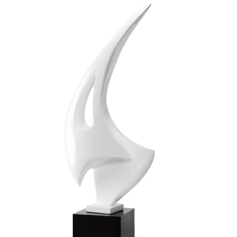 Haldis Modern Sail Resin and MDF Sculpture | Wayfair North America