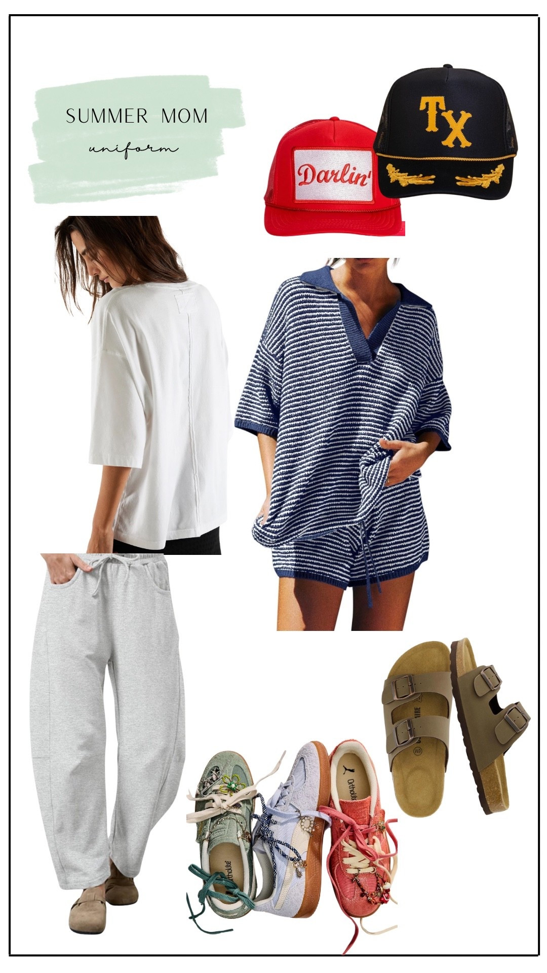 Either combo of these is pretty much my go-to summer outfit right now for hanging with my kids. Has to be comfy, wash well and easy to throw on! 

#LTKShoeCrush #LTKFindsUnder50 #LTKStyleTip