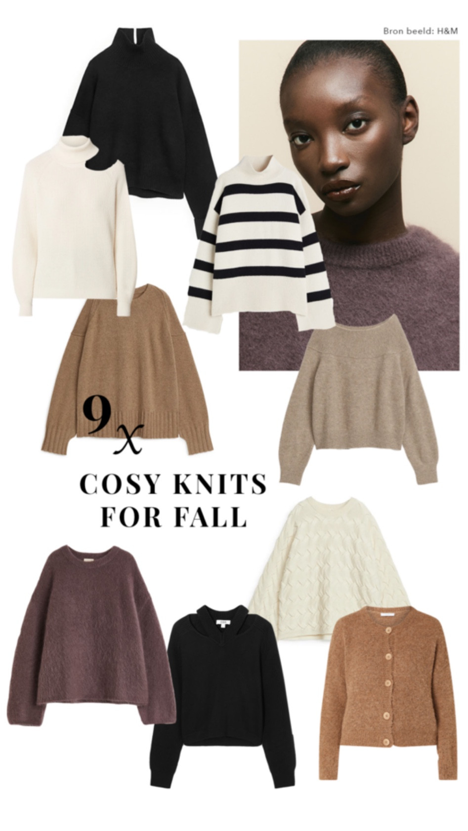 9 Cozy knits for fall 🍂

Outfit inspiration, autumn fashion, H&M, Arket, COS, de Bijenkorf. 

#LTKstyletip #LTKeurope #LTKSeasonal