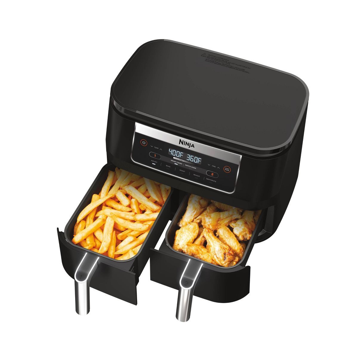Ninja Foodi 6qt 5-in-1 2-Basket Air Fryer with DualZone Technology - DZ090 | Target