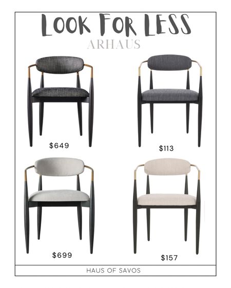 Look for less - inspired by Arhaus jagger chair 

dining room, home decor, dining chairs under $150 

#LTKStyleTip #LTKHome