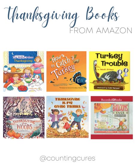 Add these Thanksgiving Books to your Bedtime stories! These books are entertaining, educational, and has high quality illustrations. These are perfect to teach your kids about the holiday.

Amazon finds, Amazon faves, Amazon books, Kids' story books, books for the holidays, holiday books, illustrated books, picture books, children book illustrations, children's books, home library must-haves, home library essentials, children's story books

#LTKkids #LTKSeasonal #LTKfamily