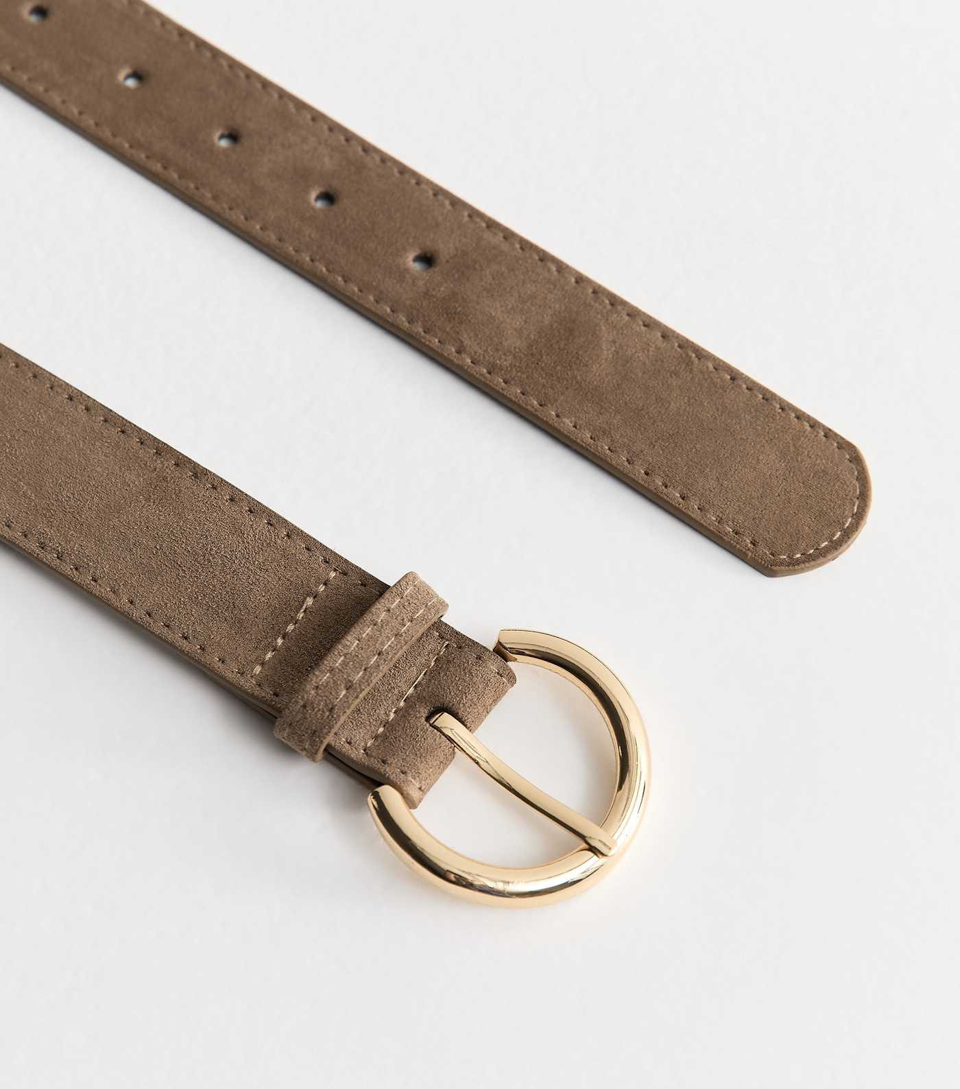 Light Brown Faux Suede Belt | New Look | New Look (UK)